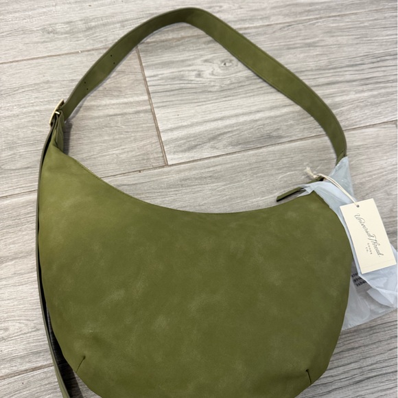 Universal Thread - Slouchy Crescent Sling Handbag - Universal Thread Green - Picture 6 of 7